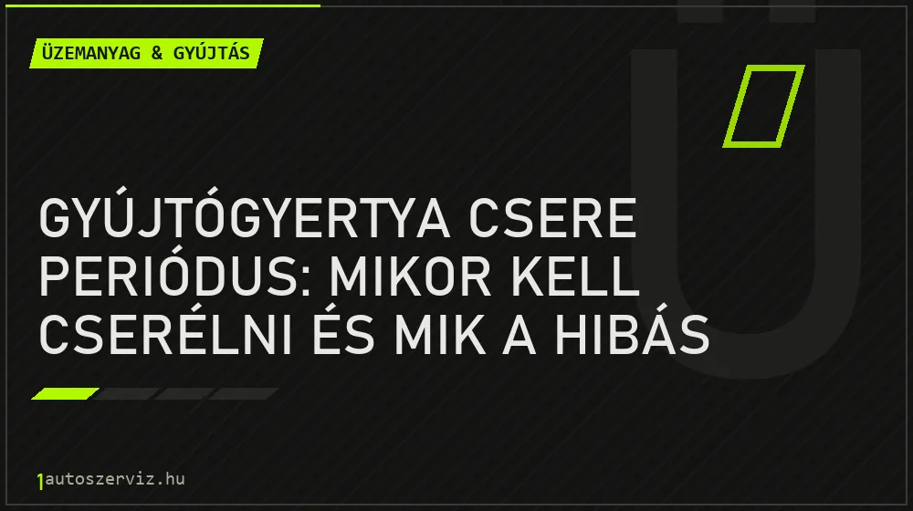 Gyújtógyertya csere periódus: Mikor kell cserélni és mik a hibás gyertya jelei? - Üzemanyag & gyújtás, 1autoszerviz Óbuda