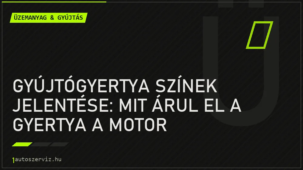Gyújtógyertya színek jelentése: Mit árul el a gyertya a motor működéséről? - Üzemanyag & gyújtás