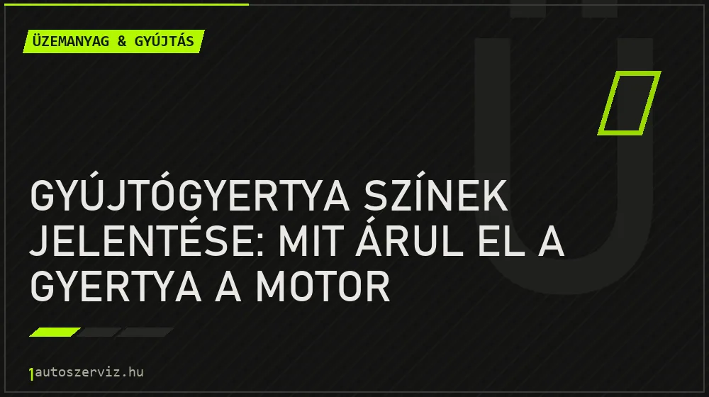Gyújtógyertya színek jelentése: Mit árul el a gyertya a motor működéséről? - Üzemanyag & gyújtás, 1autoszerviz Óbuda
