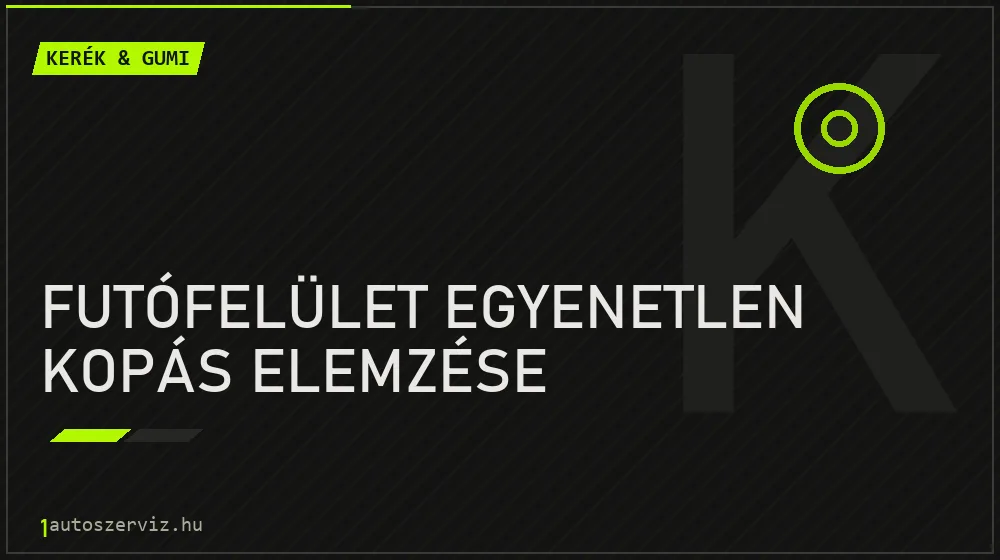 Futófelület egyenetlen kopás elemzése - Kerék & gumi Budapesten