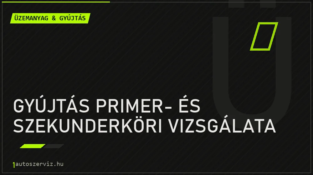 Gyújtás primer- és szekunderköri vizsgálata - Üzemanyag & gyújtás Budapesten
