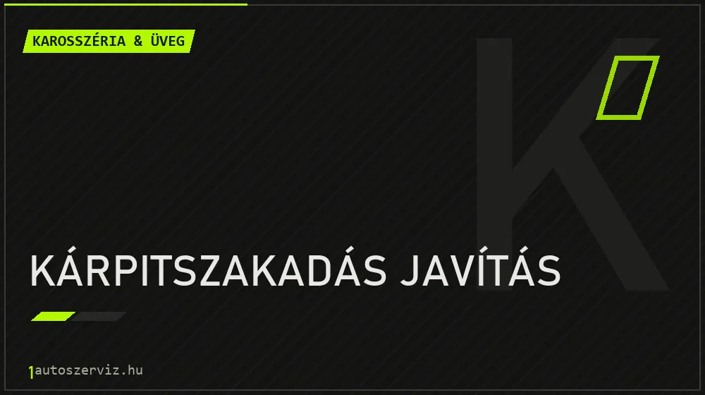 Kárpitszakadás javítás javítás - karosszéria- és üvegjavítás