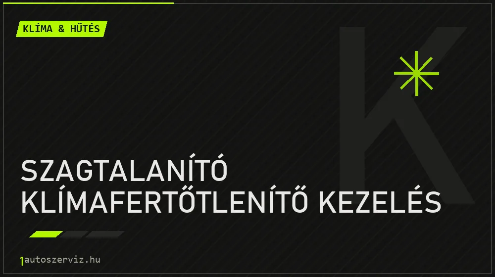 Szagtalanító klímafertőtlenítő kezelés - Klíma & hűtés Budapesten