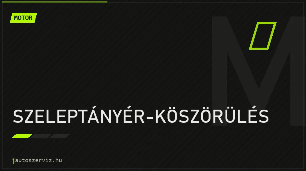 Szeleptányér-köszörülés javítás - motorjavítás
